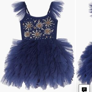 Silent Night Sequin Tutu Dress
